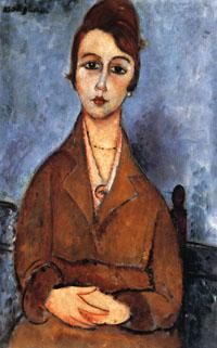 Amedeo Modigliani Young Lolotte Spain oil painting art